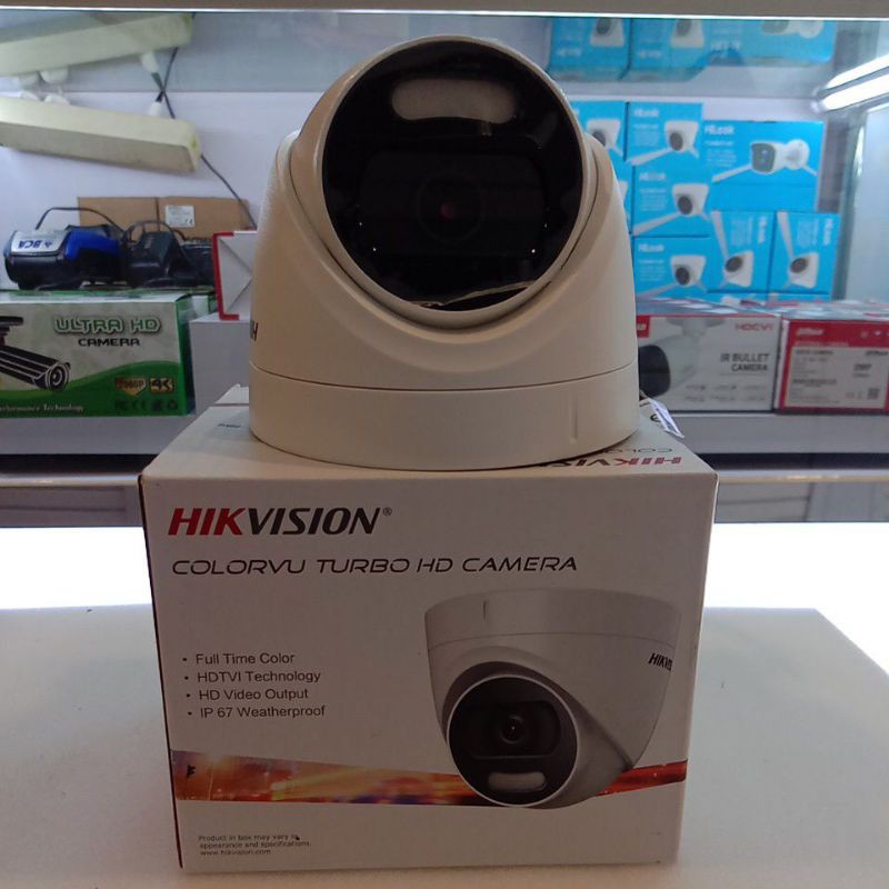 CAMERA CCTV HIKVISION 2MP COLORVU DS-2CE72DFT-FC FULL TIME COLOR