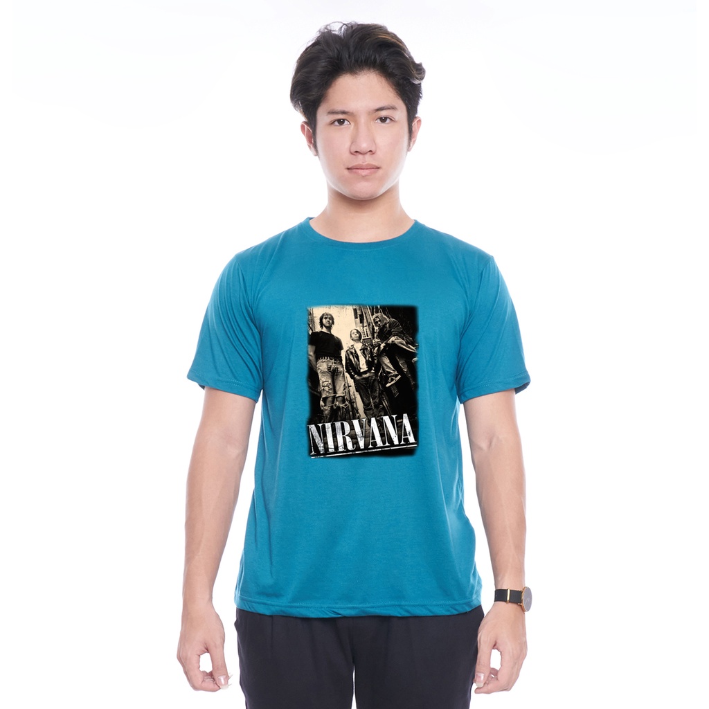 Kaos Oblong Pendek NIRVANA