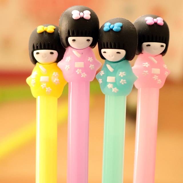 

PULPEN LITTLE KIMONO GIRL CUTE - BALLPOINT BOLPEN PENA JEPANG LUCU KARAKTER