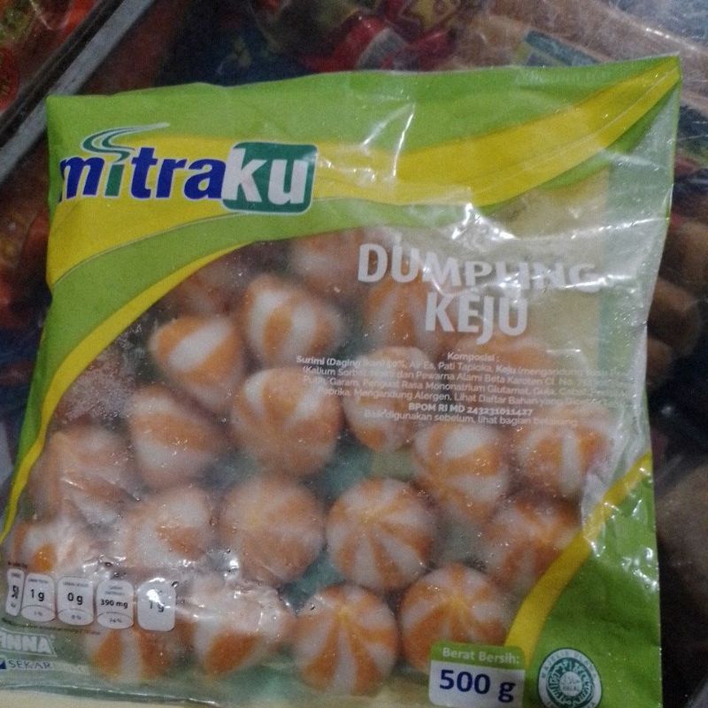 

Mitraku Dumpling Keju 500gr