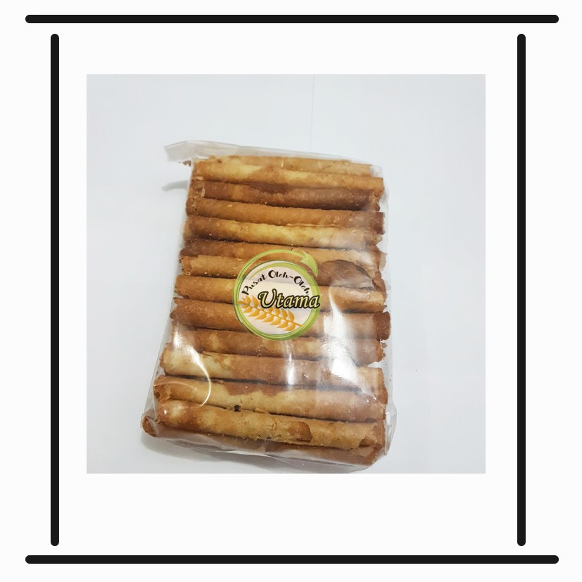 

Opak Wijen / Semprong wijen 300gr / cemilan jadul makanan ringan murah manis kerupuk opak