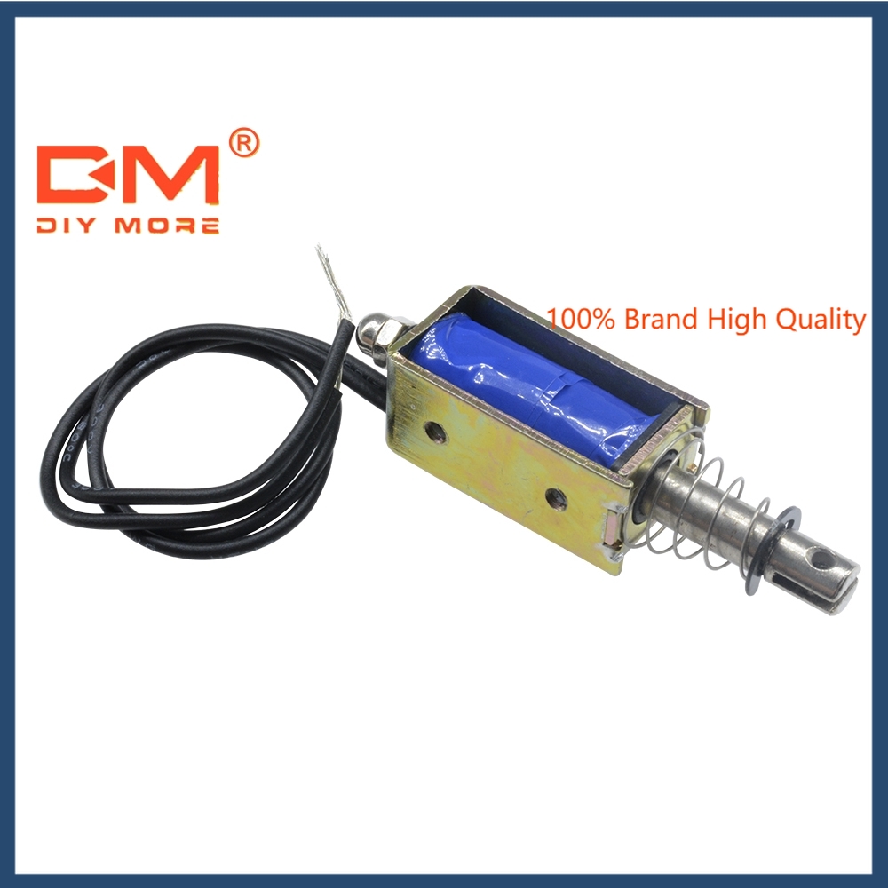 〖Factory Supplier/COD〗Solenoid Elektromagnet Tipe Tarik-Push-Type Dc 12v 300ma 5n/10mm