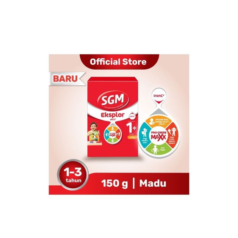 

SGM Eksplor 1+ Pro-Gressmaxx Madu 150gr