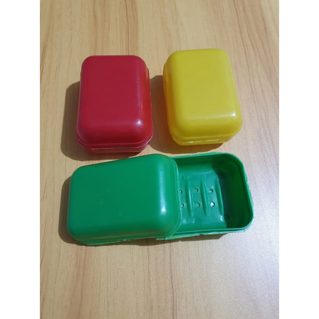 [TKS01] Tempat Kotak Sabun Batang Murah Meriah - Random Colour