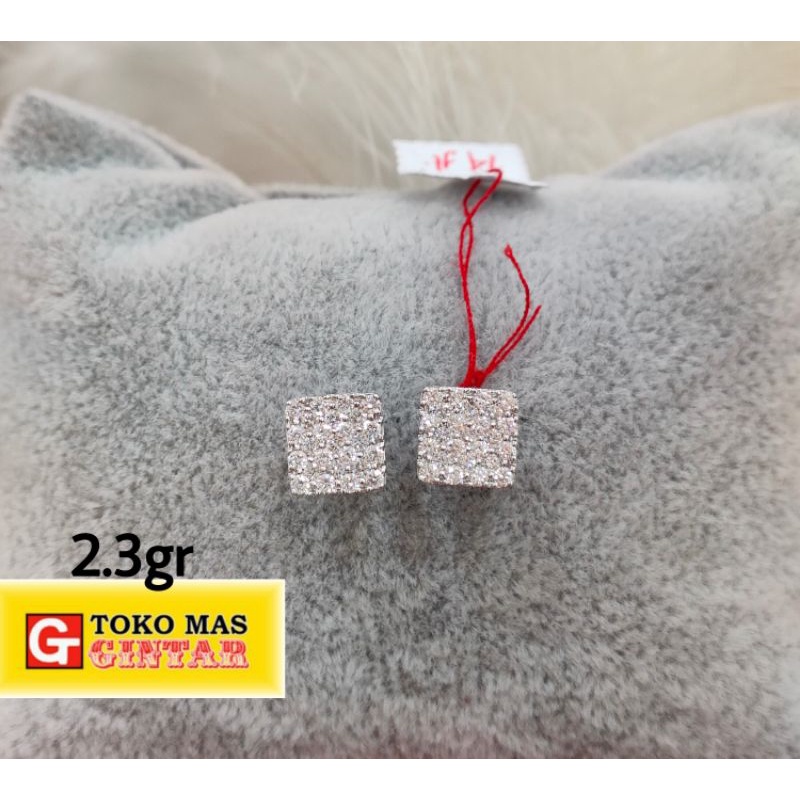 Kerabu tusuk Petak Mata Berlian Kadar 750%