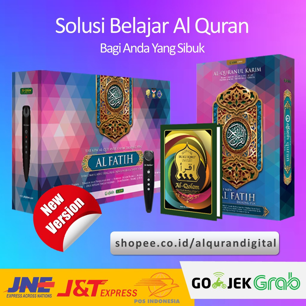 DISCOUNT Alquran Digital Untuk Anak Al Fatih Talking Pen BONUS IQRO