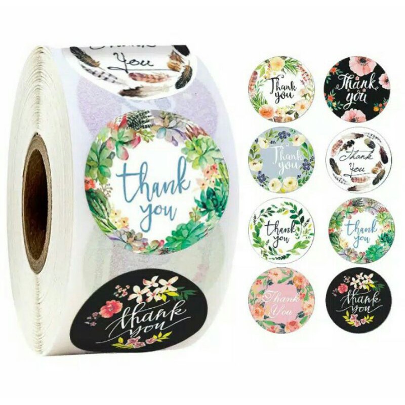 

Stiker label Thank You lucu B02 utk hiasan paket/bingkisan/souvenir/pesta/serbaguna