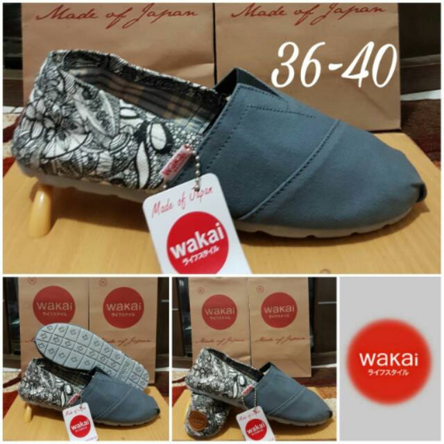 Wakai slip on grade original