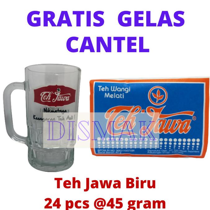 

[COD] Teh Jawa Biru 24 pcs x 40 gram [COD]