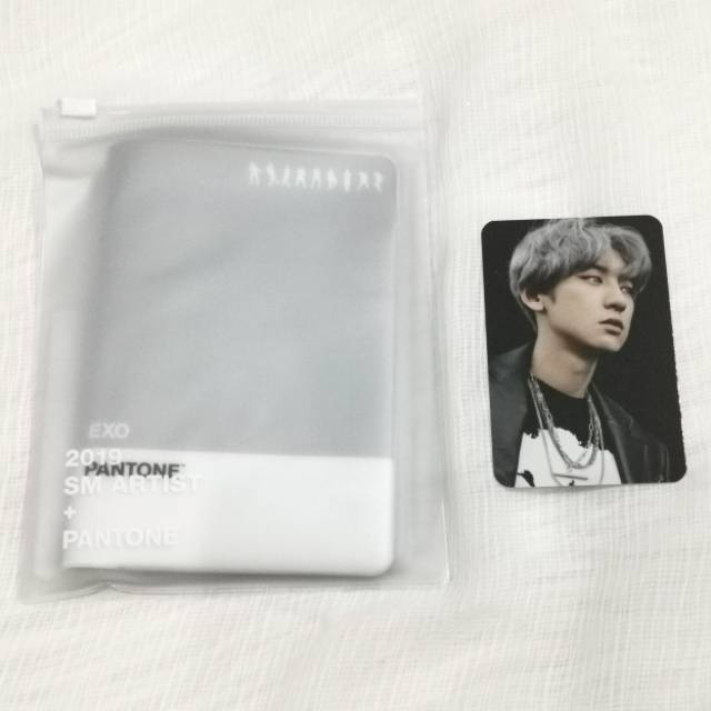 Jual Exo photo passport wallet pantone collab chanyeol version