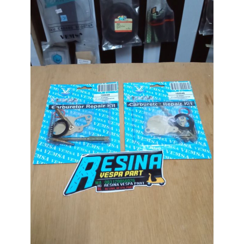 spuyer repairkit Vespa super sprint vbb vnb ukuran standar MERK VEMSA