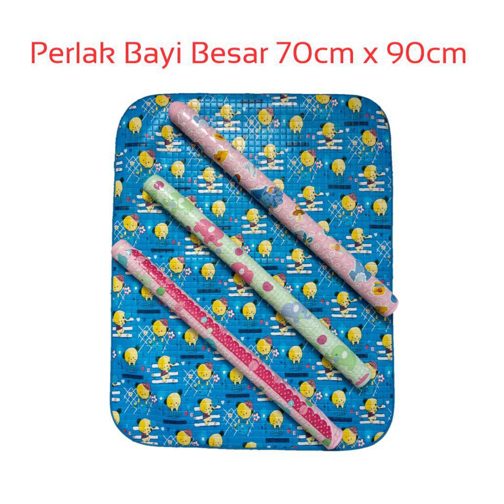 Perlak Bayi / Matras Bayi / Perlak Ompol / Karpet Bayi Waterproof 70cm * 90cm