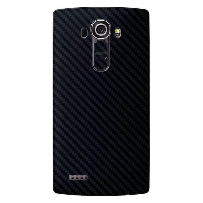 Skin Handphone Protector LG G4 - Black Carbon Texture 3M Japan