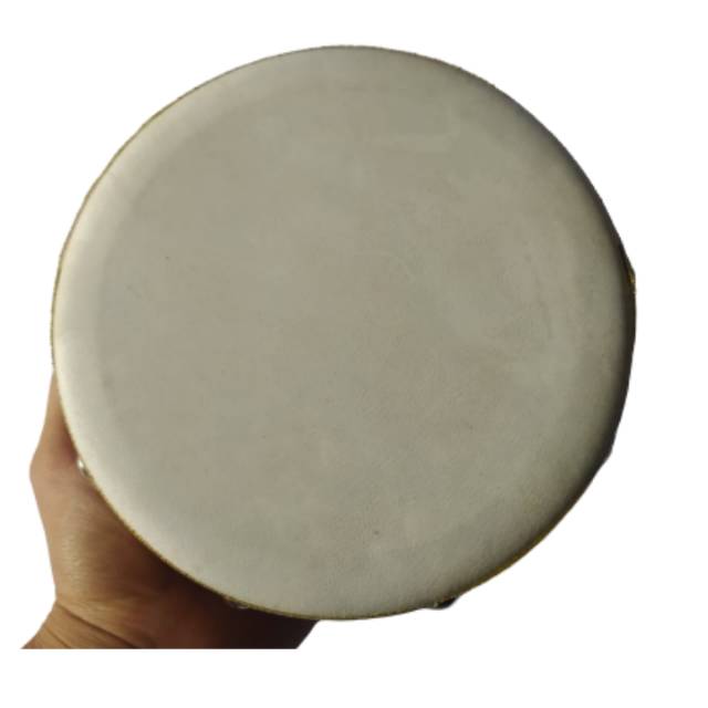 (BISA COD) Alat Musik Hadroh Rebana Qosidaan Diameter 16 cm Bahan Kayu Mahoni dan Kulit Kambing