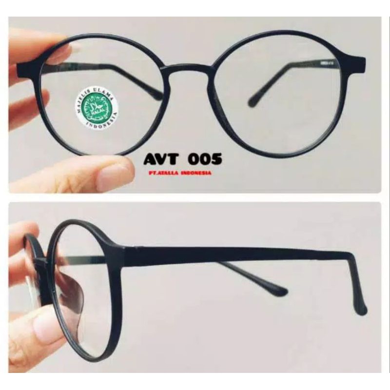 FRAME KACAMATA OVAL LENTUR