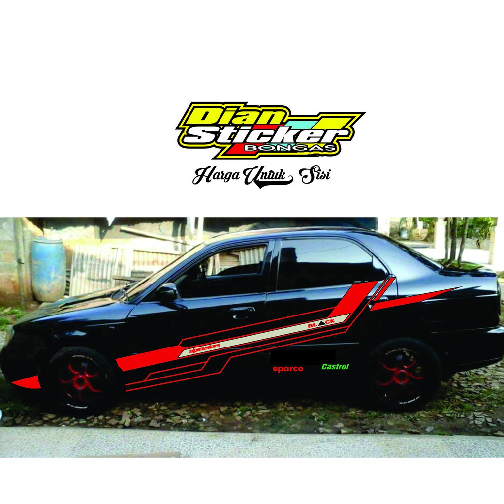 Jual Sticker Body Mobil All Sedan Indonesia Shopee Indonesia