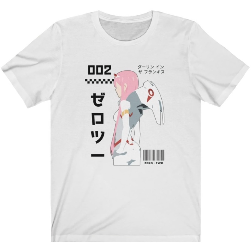 Tshirt Zero Two Battle Suit Anime Manga Premium Unisex