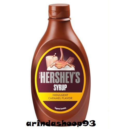 HERSHEY'S SYRUP INDULGENT CARAMEL FLAVOR 623GR