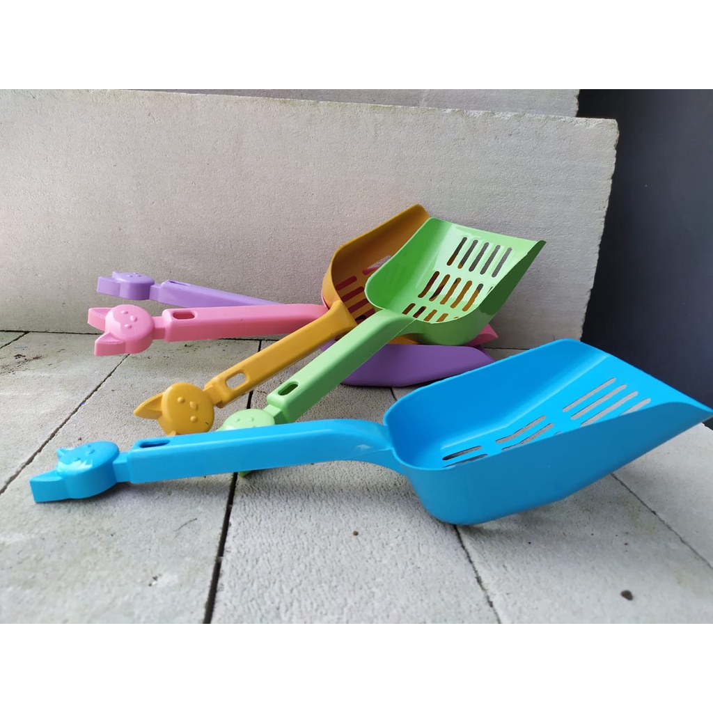 Serokan Kucing Sekop Pasir Kotoran Kucing // Sekop Pasir