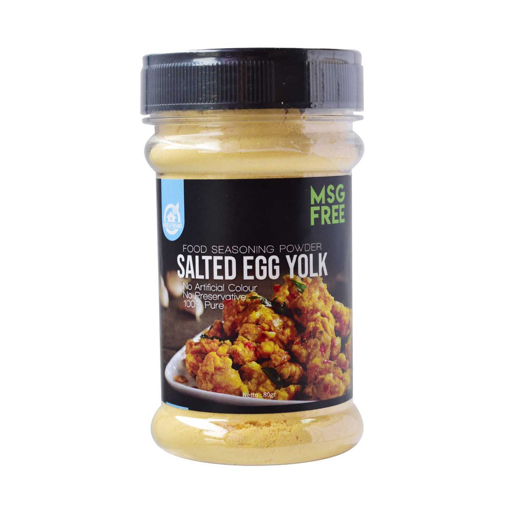 House Of Organix Salted Egg Yolk 70 Gr Food Seasoning Powder