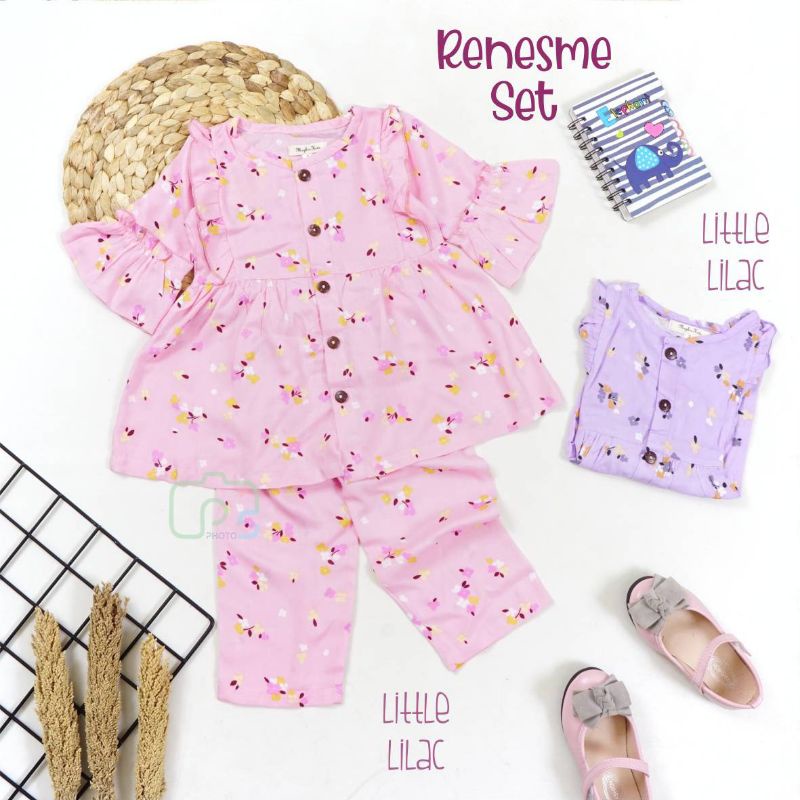 RENESME SET - setelan rayon - setelan anak perempuan