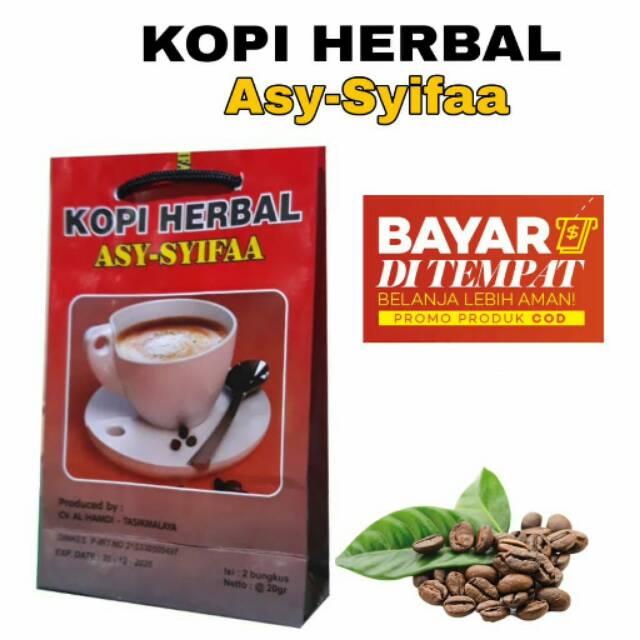

Kopi herbal asyifa khusus menambah vitalitas pria