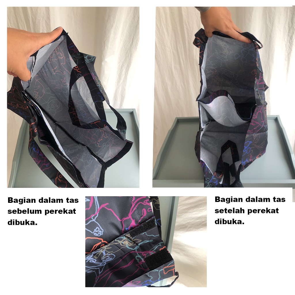 Toteyama - Tas Belanja 2 in 1