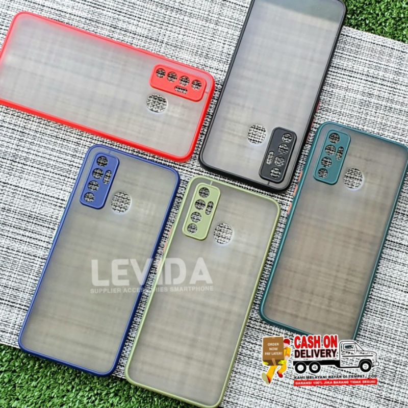 Techno Spark 7 Pro Case Dove Matte Protect Kamera Case Mychoise Case Aero Techno Spark 7 Pro  GIANT 