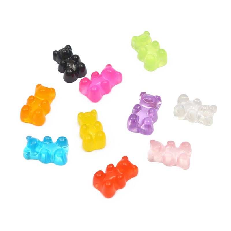 Resin gummy bear 17 x 10 mm [harga per pcs]