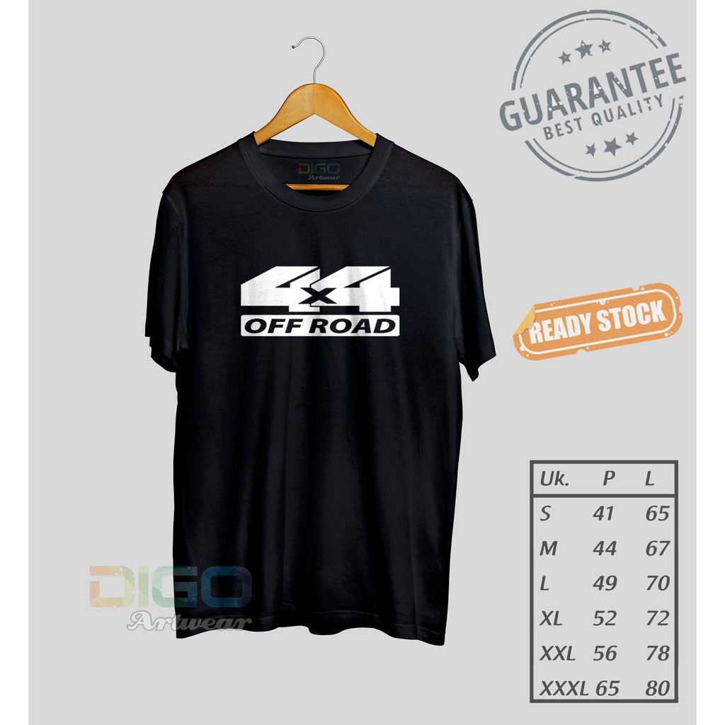 Baju Kaos OFFROAD 4x4 Premium Pria 4 weels