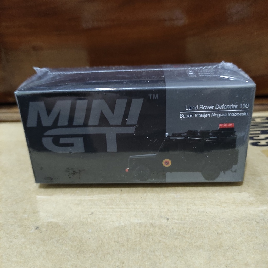Mini GT Diecast Land Rover Defender 110 Badan Intelijen Negara Indonesia