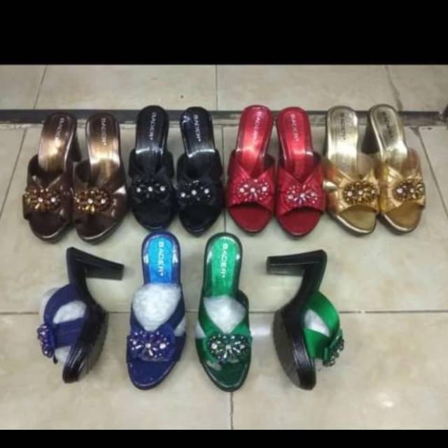 Sandal Pesta Wanita/Sandal Import Wanita/Merek Bader Import