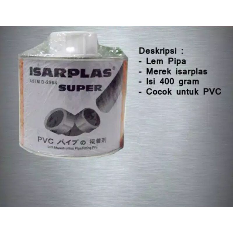 

LEM PIPA ISARPLAS 400 GRAM