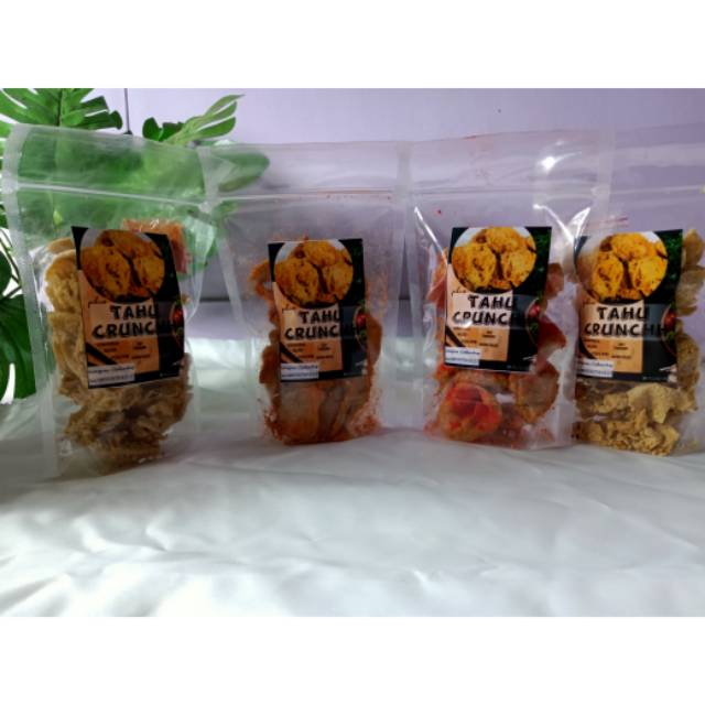 

Kripik tahu, kripik tahu pedas, tahu crunchh