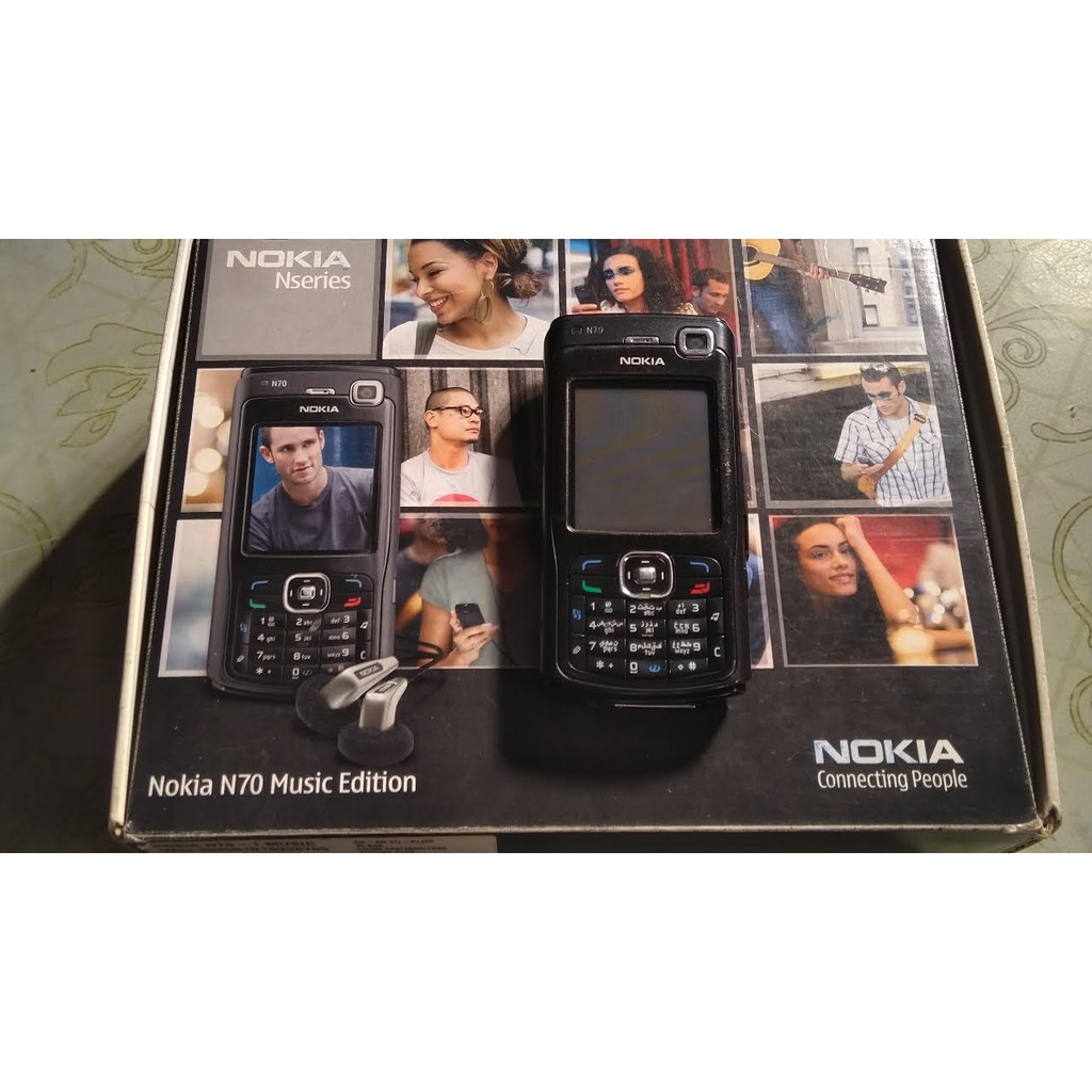 Hp Nokia N70/ Seken Ori/ Internal 22MB /Baterai awet / Nokia Music Edition/ Spek Mantul/ Ready Hitam
