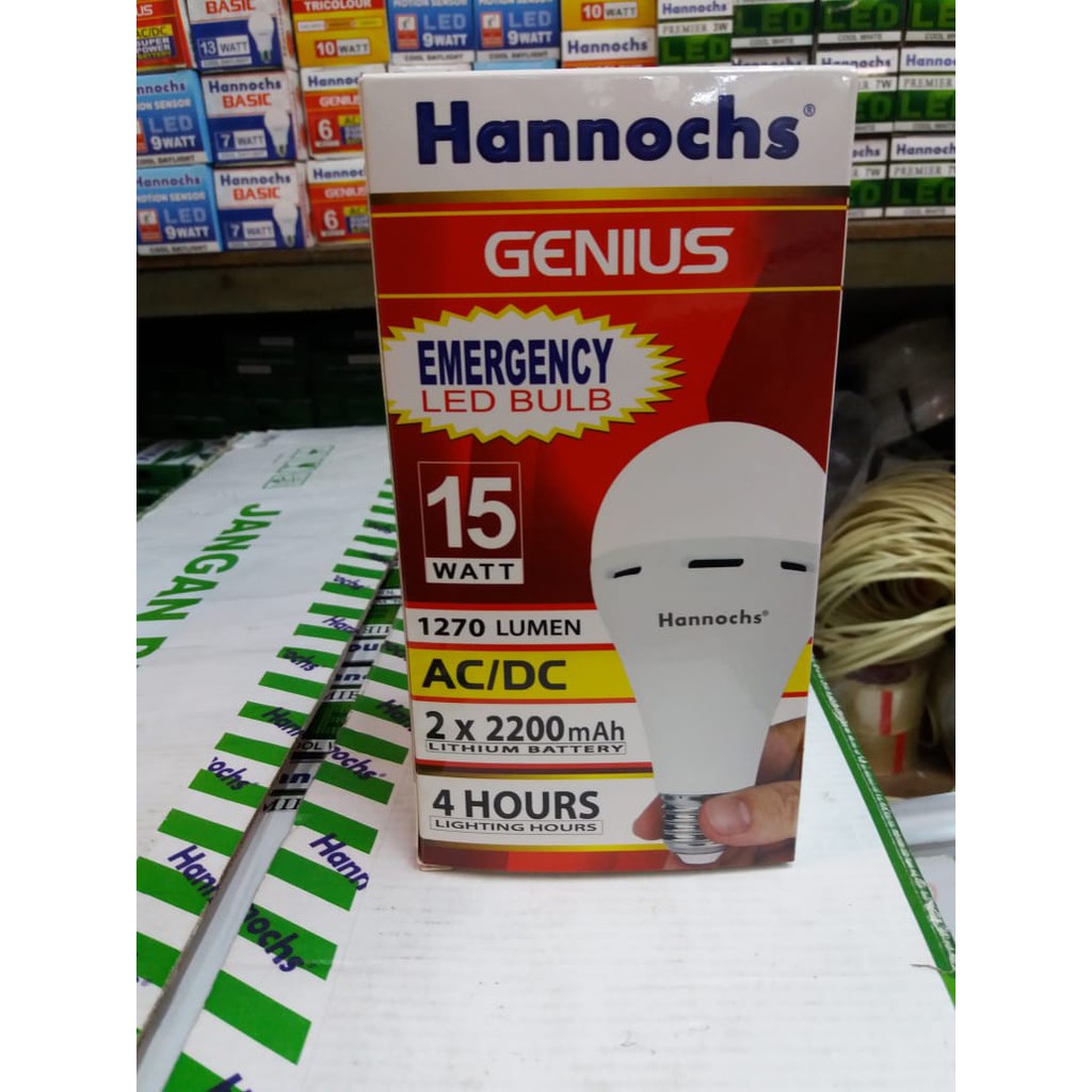 Hannochs Genius 15Watt Putih