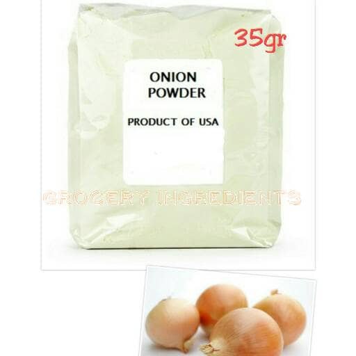 

Onion powder 35gram / bawang bombay bubuk asli / onion bubuk / Bawang Bombai Bubuk