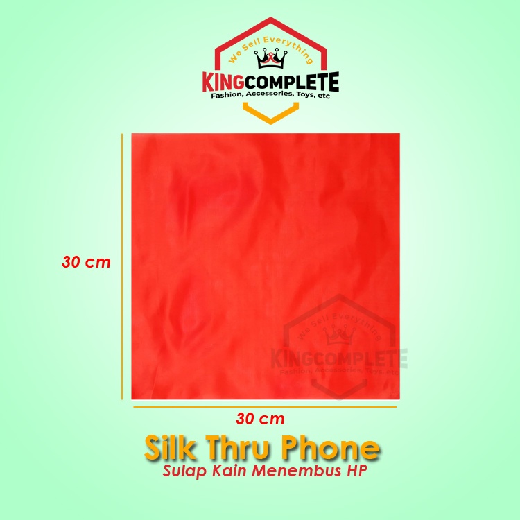 RK Alat Sulap Kain tembus Handphone Silk Thru Phone