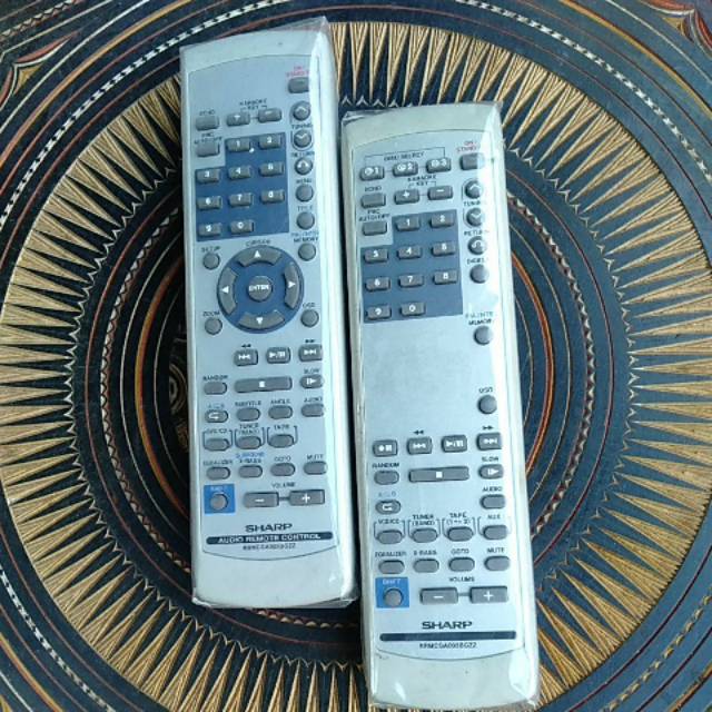 REMOTE COMPO VCD DVD SHARP