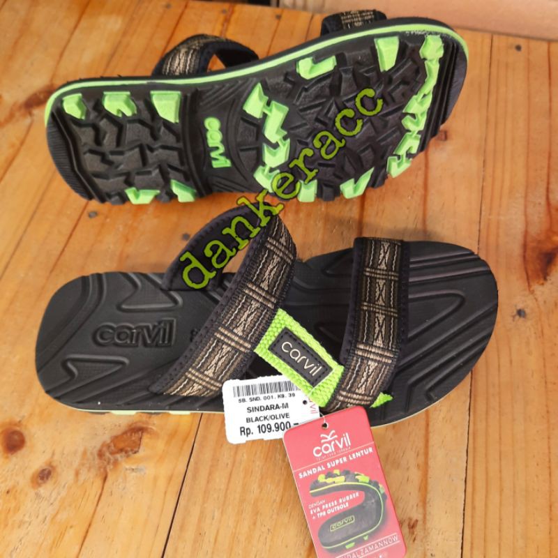 Sandal Carvil Pria Model Selop Ukuran 38-44 - Sandal Pria Carvil Original