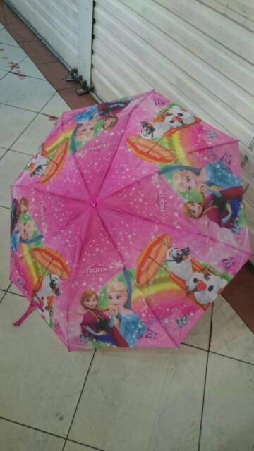 PAYUNG LIPAT 3 MOTIF FROZEN