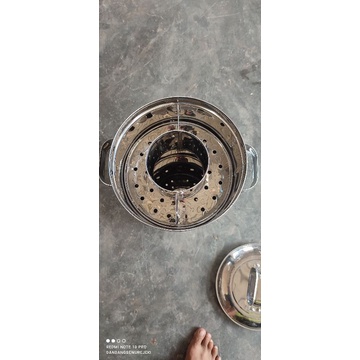 dandang bakso sekat 2 ukuran diameter 28