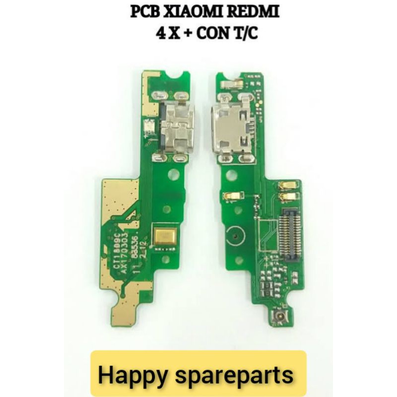 pcb cas redmi 4x original