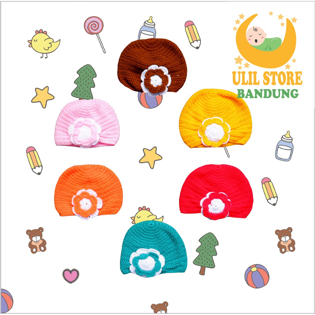 Topi Bayi Rajut Topi Kupluk Asli Handmade