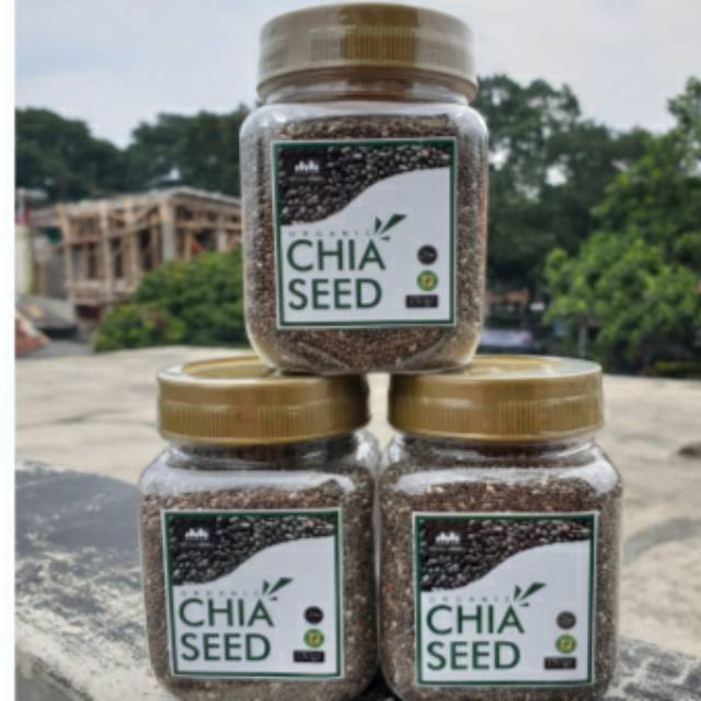 

Chia Seed Hitam Organik Mexico/ Chiaseed Herbalize 150 Gram