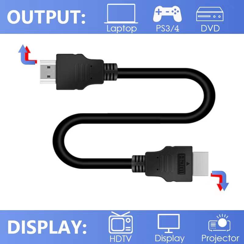 *Fujiyama*  KABEL HDMI 1.2 M Baru- Bagus Hdmi To Hdmi 1.2 Meter Sakura