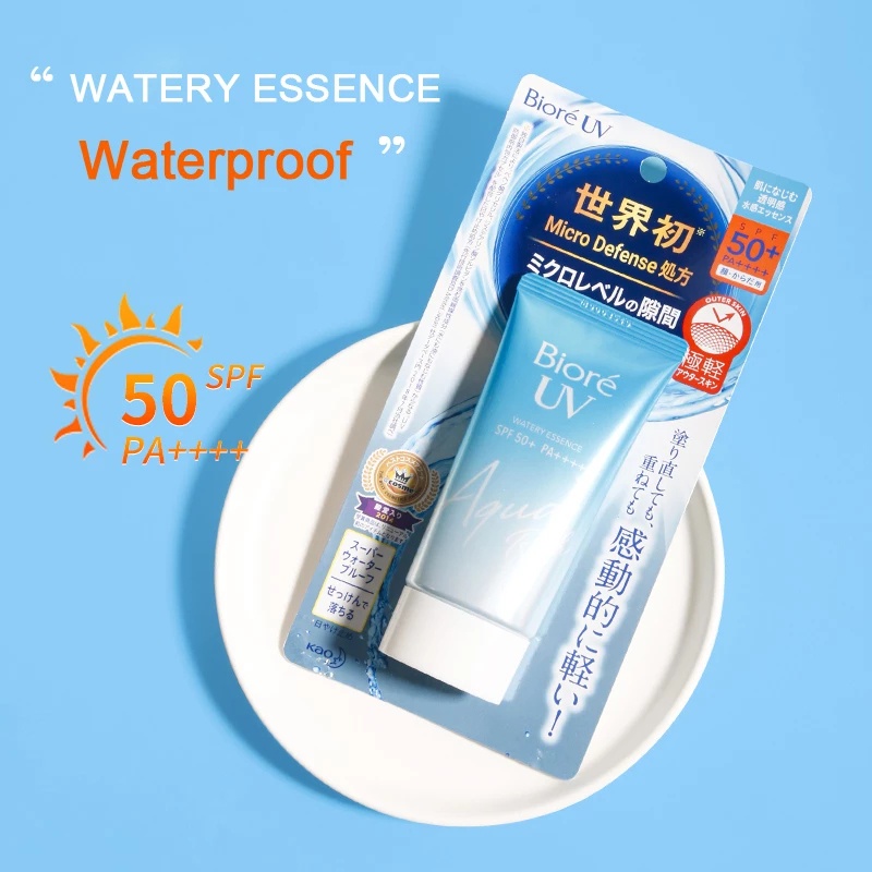 Japan Biore UV Aqua Rich Watery Essence 50g Sunscreen Cream SPF50 UVA