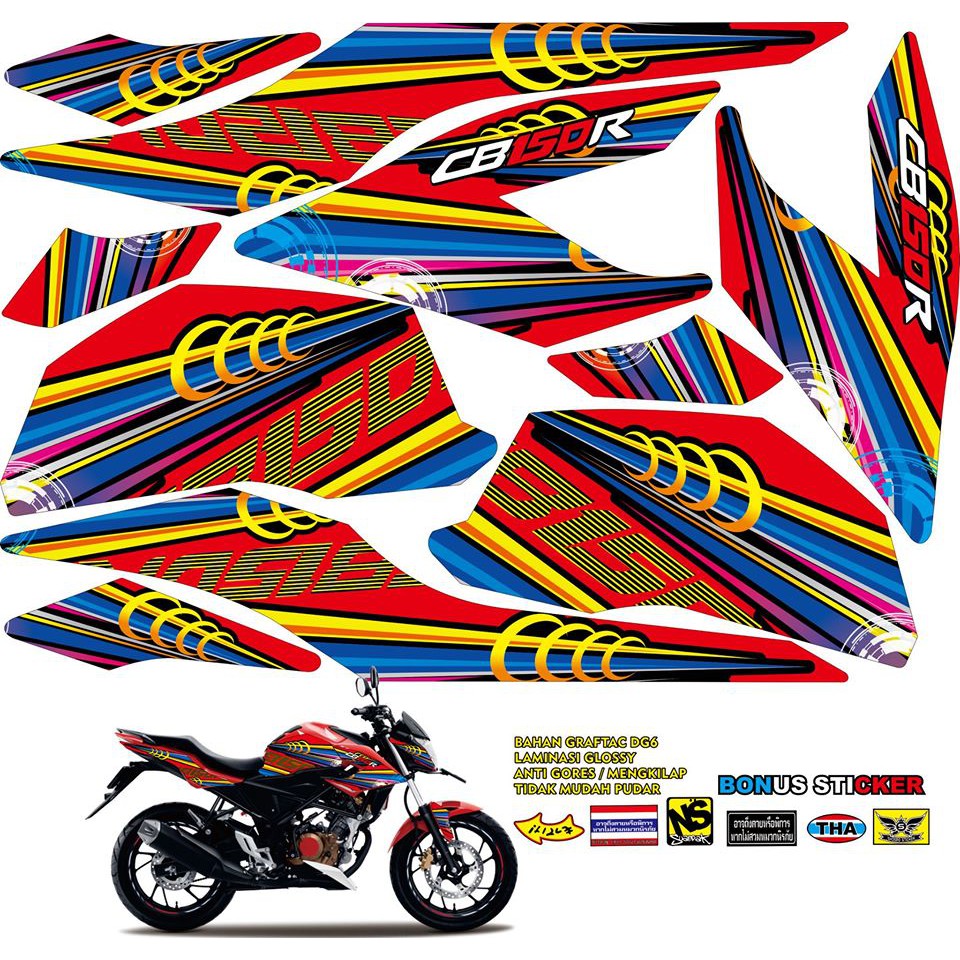 Striping Honda Cb150r Shopee Indonesia