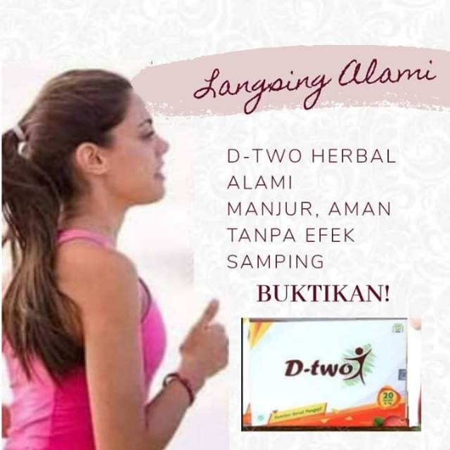 D-TWO ( minuman pelangsing herbal)