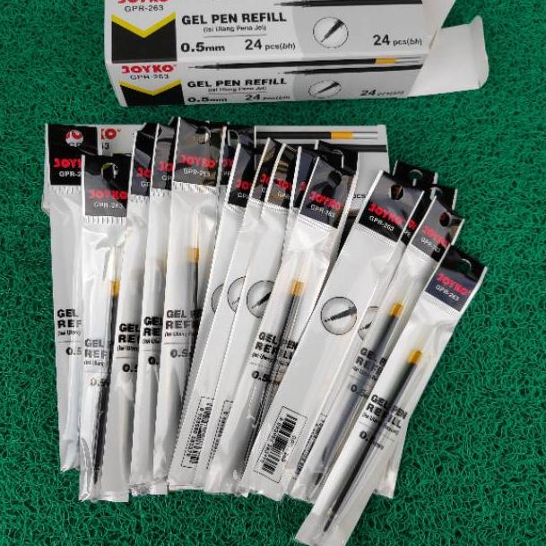 

ヹ Refill pulpen gel Pen Joyko (isi 24 pcs) GPR-263 ㅉ
